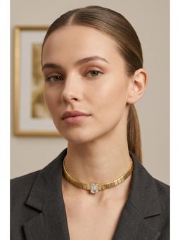 ZAZA BY SOMYA - Gardenia Gem White Choker