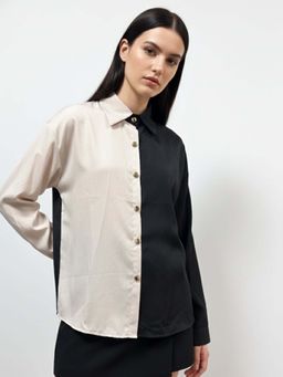 Outzidr - Multi-Color Polyester Full Sleeves Shirt