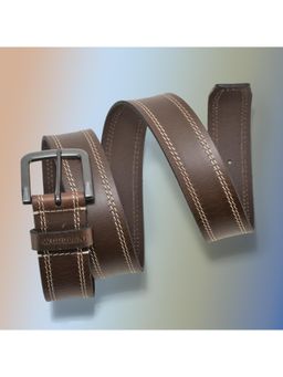 WOODLAND - Men Leather Solid Brown Belt