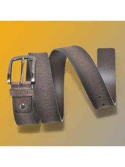 WOODLAND - Men Leather Solid Brown Belt