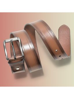 WOODLAND - Men Leather Solid Brown Belt