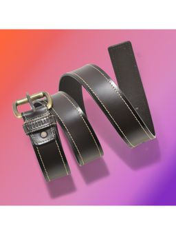WOODLAND - Men Leather Solid Brown Belt