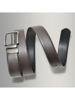 WOODLAND - Men Leather Solid Reversible Brown Belt