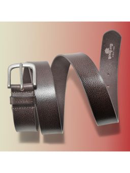 WOODLAND - Men Leather Solid Brown Belt
