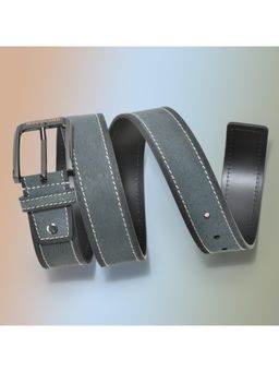 WOODLAND - Men Leather Solid Blue Belt