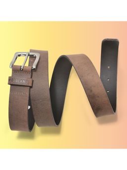 WOODLAND - Men Leather Solid Brown Belt