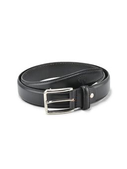 WOODLAND - Men Leather Solid Black Belt