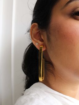 Heena Mittal - Carina Gold Drops Earrings