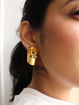 Heena Mittal - Deneb Gold Drops Earrings