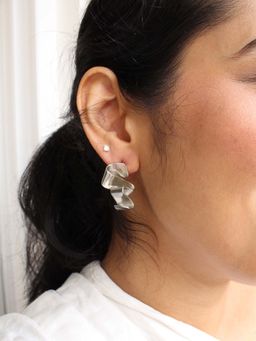 Heena Mittal - Vega Silver Drops Earrings