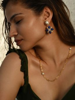 Heena Mittal - Virgo Multi-Color Drops Earrings