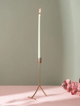 Nestroots - Radiant Gold Candle Holder Elegance