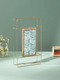 Nestroots - Luxurious Gold Photo Frame for Decor