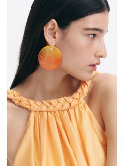 H&M - Women Gold Seashell Earrings