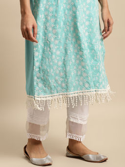 Zuri - Black Embroidered Sharara