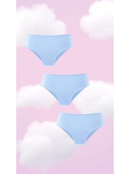 NeceSera - Supima Modal Brief Nessies Airy Blue (Pack of 3)