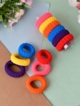 Silvermerc Designs - Multi-Color Ponytail Holders (Set of 12)