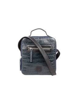 Hidesign - Serrano 01 Blue Men's Crossbody - (18 X 21 X 8 Cms)