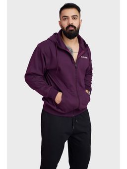 FUAARK - Signature Men Oversized Solid Zipper Sweatshirt