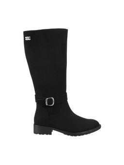 Mochi - Solid Black Casual Boots