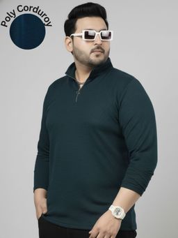 RIGO - Green Polyester Full Sleeves T-Shirt