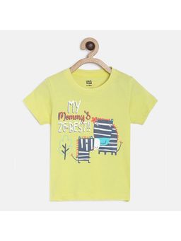 MINI KLUB - Kids Boys Yellow T-shirt