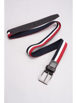 Allen Solly - Men Multi-Coloured Striped Casual Belt