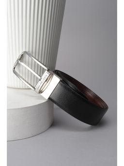 Van Heusen - Men Black Solid Formal Belt