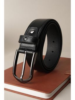 Van Heusen - Men Black Solid Formal Belt