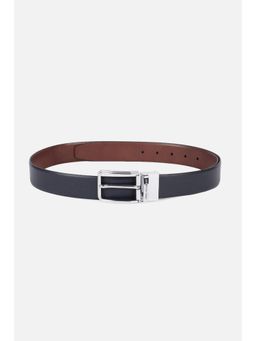 Van Heusen - Men Blue Textured Formal Belt