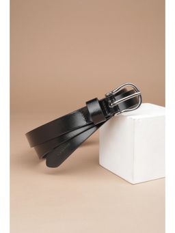 Van Heusen - Women Black Solid Casual Belt