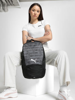 Puma - Black Individual Rose Backpack