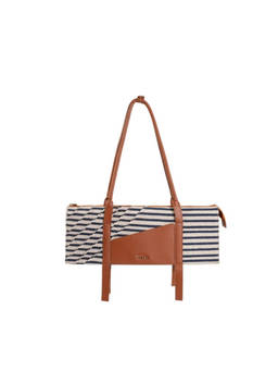 VYAKTI INDIA - Brown Horizon Tote Bag