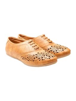 Marc Loire - Women Tan Oxfords Casual Shoes