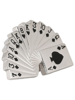 PELUCHE - Game of Cards Lapel Pin for Men