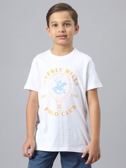 Beverly Hills Polo Club - Around The World Tee - White