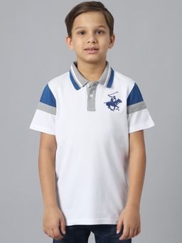 Beverly Hills Polo Club - Three Stacks Polo - White