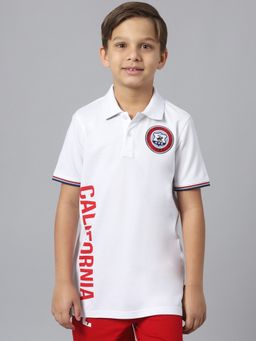 Beverly Hills Polo Club - Coat of Arms Polo - White