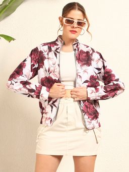 Tandul - Women Multi-Color Polyester Light Jacket