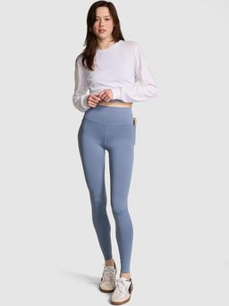 Victoria's Secret - Blue Solid Relay Leggings
