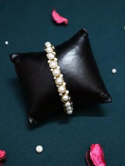 PAYA - White Round Pearl Bracelet