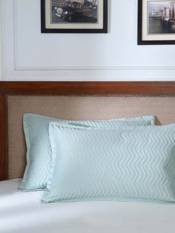 Maspar - Ocean Blue Soft & Stylish Cotton 2 Pillow Covers