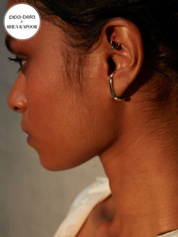 Pipa Bella by Nykaa Fashion - Rhea Kapoor x Pipa Bella Gold Plated Cuff Earrings