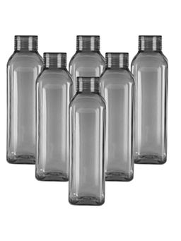 Kuber Industries - Kuber Industriess For Kids & Adults Refrigerator Plastic Bottle Set of 6Grey