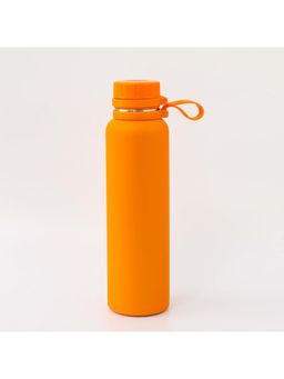 Kuber Industries - with Handle Thermos Flask for Gym Bottle 1100 ML Orange
