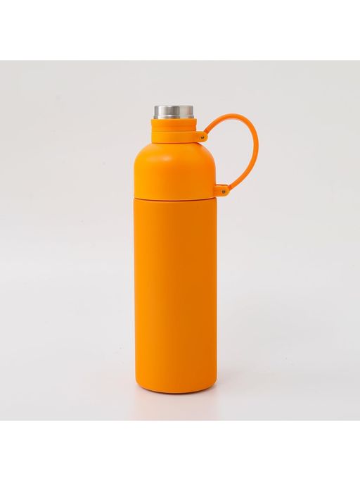 Buy Kuber Industries Thermos Flask for Gym Bottle 500 ML Orange Online