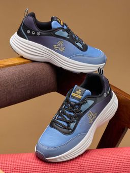 Campus - Boys BORNE C Blue Running Shoes