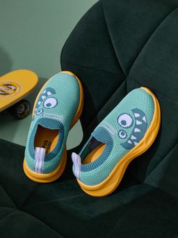 Campus - Boys GALRO K Green Walking Shoes