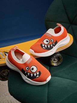 Campus - Boys GALRO K Orange Walking Shoes
