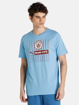 Puma - MCFC FtblCore Mens Blue T-Shirt